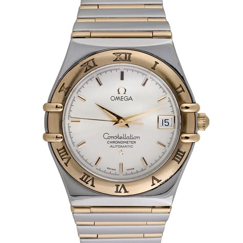 omega constellation mens chronometer bracelet watch|omega constellation watch pre owned.